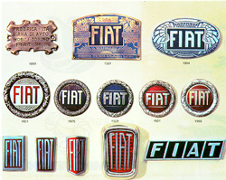 Evoluzione del marchio FIAT